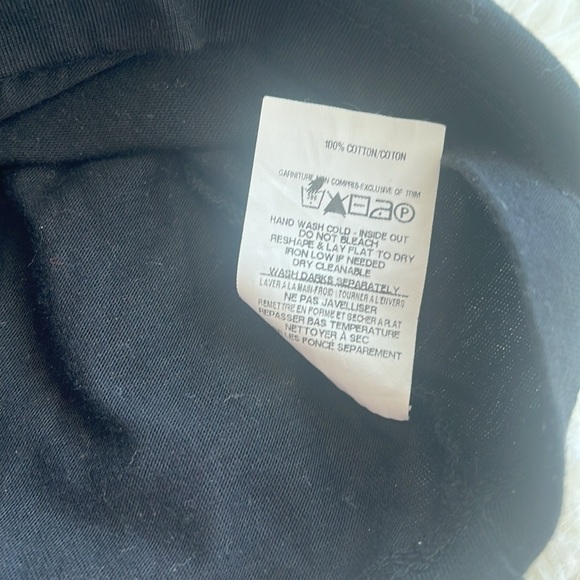 THE RANGE: Stark Jersey Bondage T-Shirt in size xs and in the color black - Picture 7 of 8